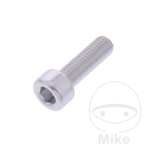 HEX SOCKET CAP SCREW JMP BOLT M5X0.8MM 16MM ALUMINIUM SILVER NextPart.dk Reservedele Motorcykler touring Sport Racing Atv Oliefilter Luftfilter Bremseklodser Bremseskive Tændrør Kædekit Dæk HEX SOCKET CAP SCREW JMP BOLT M5X0.8MM 16MM ALUMINIUM SILVER