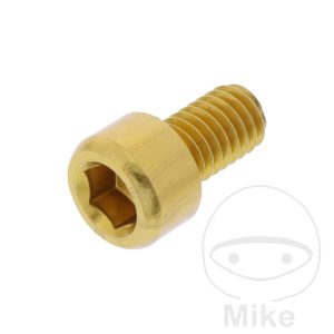 HEX SOCKET CAP SCREW JMP BOLT M6X1.00MM 10MM ALUMINIUM GOLD NextPart.dk Reservedele Motorcykler touring Sport Racing Atv Oliefilter Luftfilter Bremseklodser Bremseskive Tændrør Kædekit Dæk HEX SOCKET CAP SCREW JMP BOLT M6X1.00MM 10MM ALUMINIUM GOLD