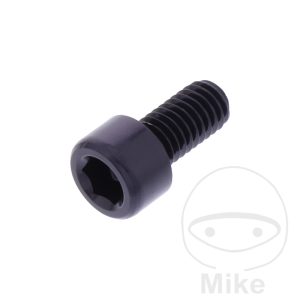 HEX SOCKET CAP SCREW JMP BOLT M6X1.00MM 12MM ALUMINIUM BLACK NextPart.dk Reservedele Motorcykler touring Sport Racing Atv Oliefilter Luftfilter Bremseklodser Bremseskive Tændrør Kædekit Dæk HEX SOCKET CAP SCREW JMP BOLT M6X1.00MM 12MM ALUMINIUM BLACK