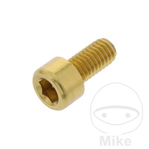 HEX SOCKET CAP SCREW JMP BOLT M6X1.00MM 12MM ALUMINIUM GOLD NextPart.dk Reservedele Motorcykler touring Sport Racing Atv Oliefilter Luftfilter Bremseklodser Bremseskive Tændrør Kædekit Dæk HEX SOCKET CAP SCREW JMP BOLT M6X1.00MM 12MM ALUMINIUM GOLD