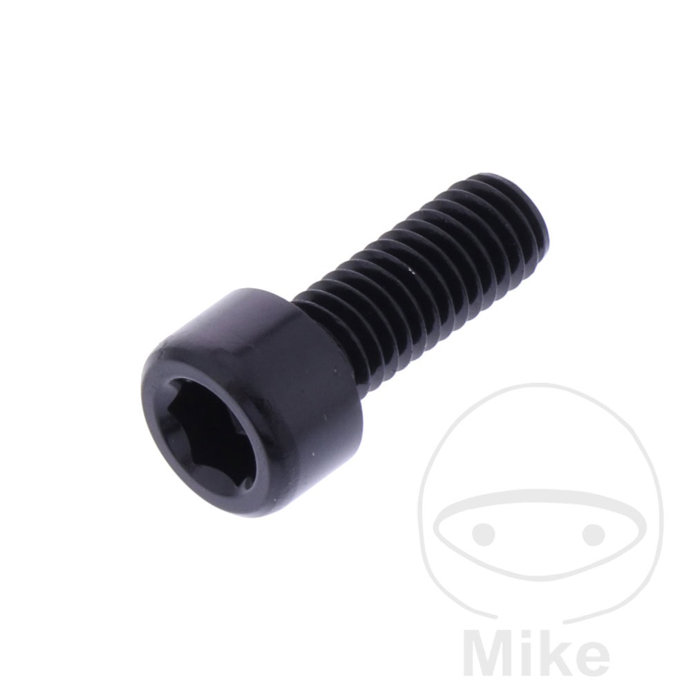 HEX SOCKET CAP SCREW JMP BOLT M6X1.00MM 16MM ALUMINIUM BLACK NextPart.dk Reservedele Motorcykler touring Sport Racing Atv Oliefilter Luftfilter Bremseklodser Bremseskive Tændrør Kædekit Dæk HEX SOCKET CAP SCREW JMP BOLT M6X1.00MM 16MM ALUMINIUM BLACK
