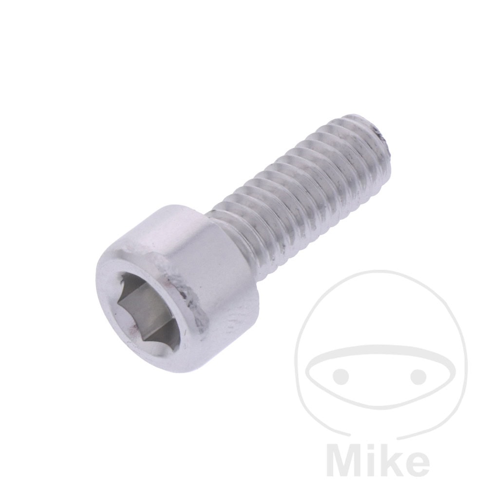 HEX SOCKET CAP SCREW JMP BOLT M6X1.00MM 16MM ALUMINIUM SILVER NextPart.dk Reservedele Motorcykler touring Sport Racing Atv Oliefilter Luftfilter Bremseklodser Bremseskive Tændrør Kædekit Dæk HEX SOCKET CAP SCREW JMP BOLT M6X1.00MM 16MM ALUMINIUM SILVER