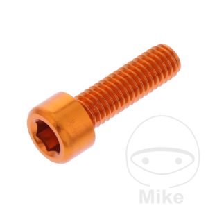 HEX SOCKET CAP SCREW JMP BOLT M6X1.00MM 20MM ALU ORANGE NextPart.dk Reservedele Motorcykler touring Sport Racing Atv Oliefilter Luftfilter Bremseklodser Bremseskive Tændrør Kædekit Dæk HEX SOCKET CAP SCREW JMP BOLT M6X1.00MM 20MM ALU ORANGE