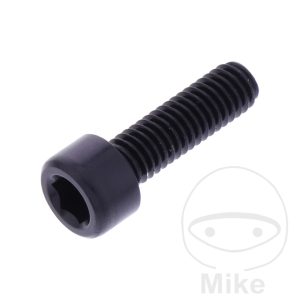 HEX SOCKET CAP SCREW JMP BOLT M6X1.00MM 25MM ALUMINIUM BLACK NextPart.dk Reservedele Motorcykler touring Sport Racing Atv Oliefilter Luftfilter Bremseklodser Bremseskive Tændrør Kædekit Dæk HEX SOCKET CAP SCREW JMP BOLT M6X1.00MM 25MM ALUMINIUM BLACK