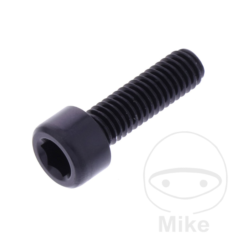 HEX SOCKET CAP SCREW JMP BOLT M6X1.00MM 25MM ALUMINIUM BLACK NextPart.dk Reservedele Motorcykler touring Sport Racing Atv Oliefilter Luftfilter Bremseklodser Bremseskive Tændrør Kædekit Dæk HEX SOCKET CAP SCREW JMP BOLT M6X1.00MM 25MM ALUMINIUM BLACK