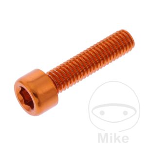 HEX SOCKET CAP SCREW JMP BOLT M6X1.00MM 25MM ALU ORANGE NextPart.dk Reservedele Motorcykler touring Sport Racing Atv Oliefilter Luftfilter Bremseklodser Bremseskive Tændrør Kædekit Dæk HEX SOCKET CAP SCREW JMP BOLT M6X1.00MM 25MM ALU ORANGE