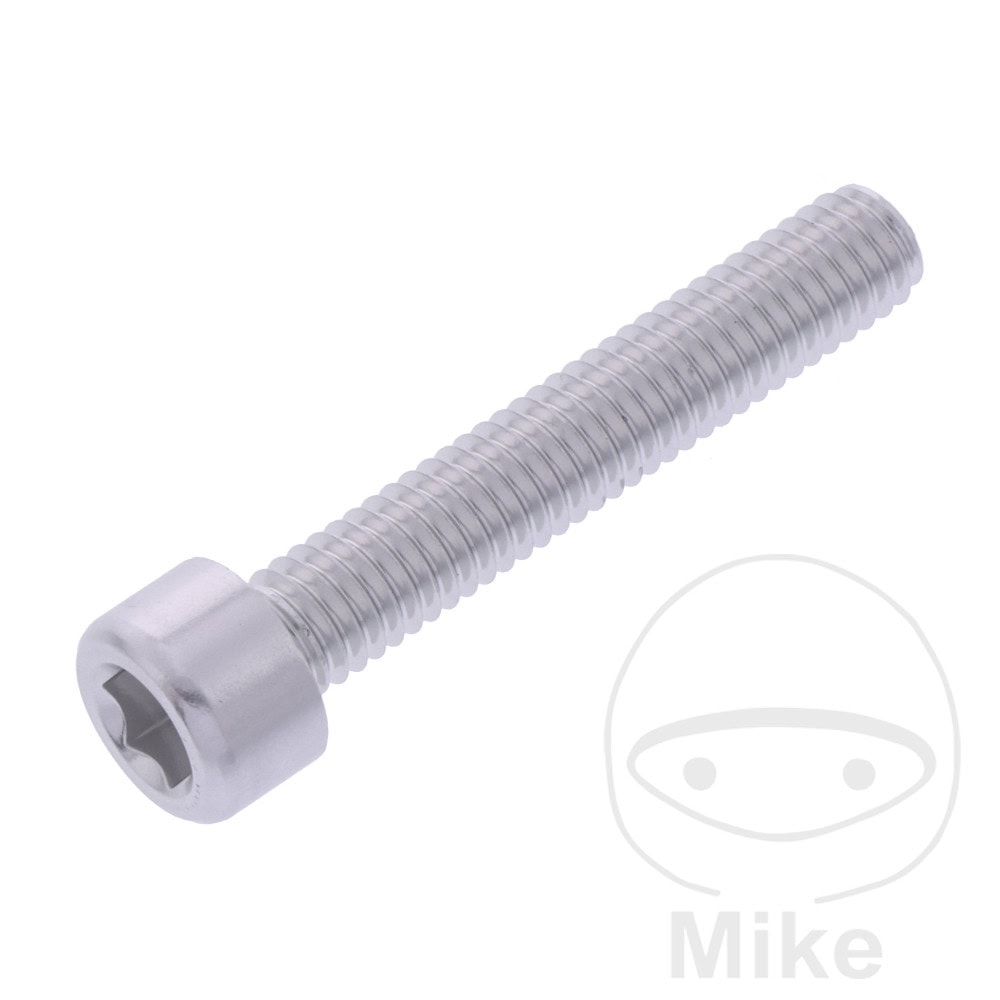 HEX SOCKET CAP SCREW JMP BOLT M6X1.00MM 35MM ALUMINIUM SILVER NextPart.dk Reservedele Motorcykler touring Sport Racing Atv Oliefilter Luftfilter Bremseklodser Bremseskive Tændrør Kædekit Dæk HEX SOCKET CAP SCREW JMP BOLT M6X1.00MM 35MM ALUMINIUM SILVER