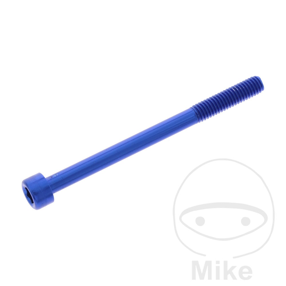 HEX SOCKET CAP SCREW JMP BOLT M6X1.00MM 75MM ALUMINIUM BLUE NextPart.dk Reservedele Motorcykler touring Sport Racing Atv Oliefilter Luftfilter Bremseklodser Bremseskive Tændrør Kædekit Dæk HEX SOCKET CAP SCREW JMP BOLT M6X1.00MM 75MM ALUMINIUM BLUE