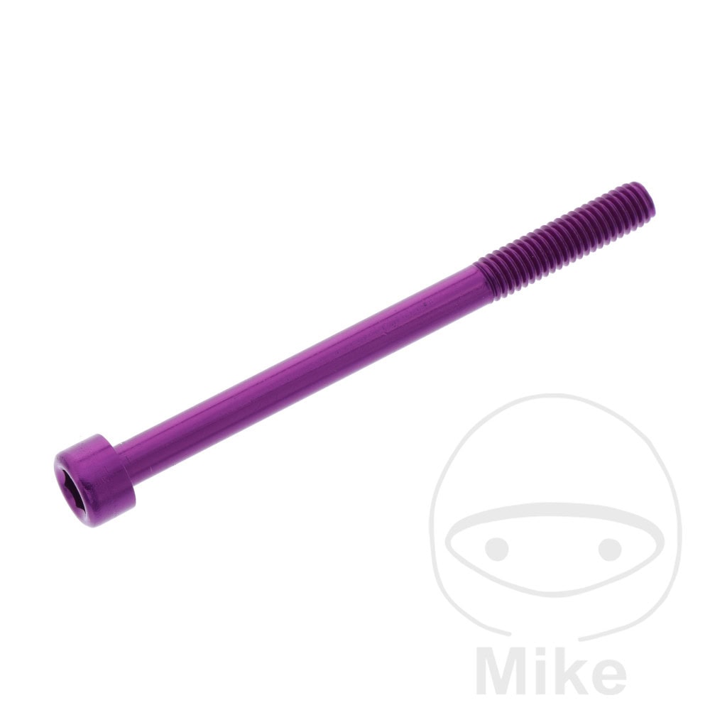 HEX SOCKET CAP SCREW JMP BOLT M6X1.00MM 75MM ALUMINIUM PURPLE NextPart.dk Reservedele Motorcykler touring Sport Racing Atv Oliefilter Luftfilter Bremseklodser Bremseskive Tændrør Kædekit Dæk HEX SOCKET CAP SCREW JMP BOLT M6X1.00MM 75MM ALUMINIUM PURPLE