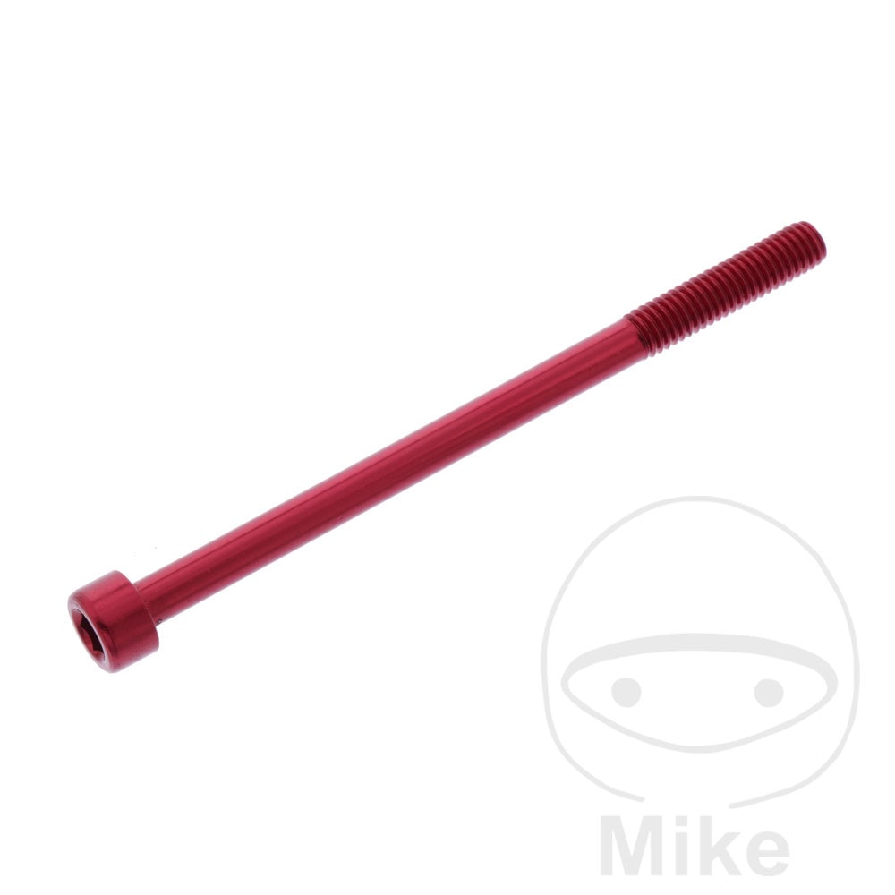 HEX SOCKET CAP SCREW JMP BOLT M6X1.00MM 90MM ALUMINIUM RED NextPart.dk Reservedele Motorcykler touring Sport Racing Atv Oliefilter Luftfilter Bremseklodser Bremseskive Tændrør Kædekit Dæk HEX SOCKET CAP SCREW JMP BOLT M6X1.00MM 90MM ALUMINIUM RED