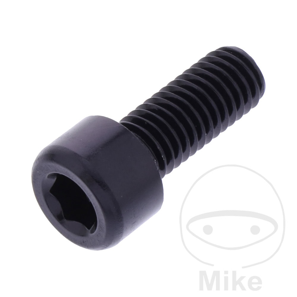 HEX SOCKET CAP SCREW JMP BOLT M8X1.25MM 20MM ALUMINIUM BLACK NextPart.dk Reservedele Motorcykler touring Sport Racing Atv Oliefilter Luftfilter Bremseklodser Bremseskive Tændrør Kædekit Dæk HEX SOCKET CAP SCREW JMP BOLT M8X1.25MM 20MM ALUMINIUM BLACK