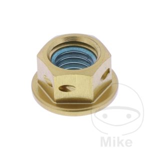 SPROCKET NUT JMP BOLT M8X1.25MM ALU RACING GOLD