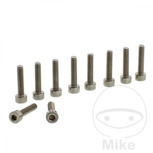 CAP HEAD BOLTS DIN 912 A2 STAINLESS M4X0.7 18MM