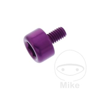 HEX SOCKET CAP SCREW JMP BOLT M4X0.7MM 6.5MM ALUMINIUM PURPLE NextPart.dk Reservedele Motorcykler touring Sport Racing Atv Oliefilter Luftfilter Bremseklodser Bremseskive Tændrør Kædekit Dæk HEX SOCKET CAP SCREW JMP BOLT M4X0.7MM 6.5MM ALUMINIUM PURPLE