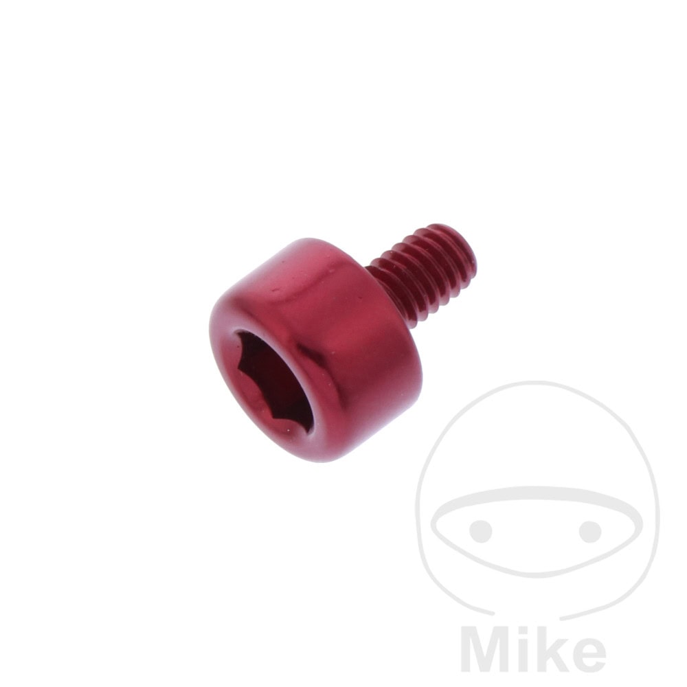 HEX SOCKET CAP SCREW JMP BOLT M4X0.7MM 6.5MM ALUMINIUM RED NextPart.dk Reservedele Motorcykler touring Sport Racing Atv Oliefilter Luftfilter Bremseklodser Bremseskive Tændrør Kædekit Dæk HEX SOCKET CAP SCREW JMP BOLT M4X0.7MM 6.5MM ALUMINIUM RED