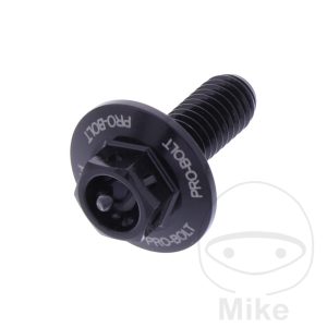 HEX BOLT JMP BOLT M6X1MM 16MM ALU RACING BLACK