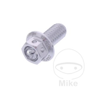 HEX BOLT JMP BOLT M6X1MM 12MM ALU RACING SILVER
