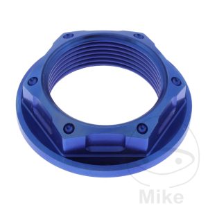 AXLE NUT M30X1.5MM TITAN BLUE NextPart.dk Reservedele Motorcykler touring Sport Racing Atv Oliefilter Luftfilter Bremseklodser Bremseskive Tændrør Kædekit Dæk AXLE NUT M30X1.5MM TITAN BLUE