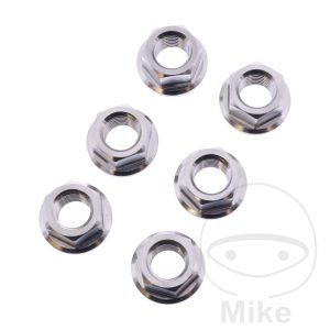 NUT REAR SPROCKET KIT JMP BOLT M10X1.25MM STAINLESS STEEL A4