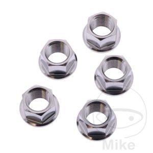 NUT REAR SPROCKET KIT JMP BOLT M12X1.25MM STAINLESS STEEL A4