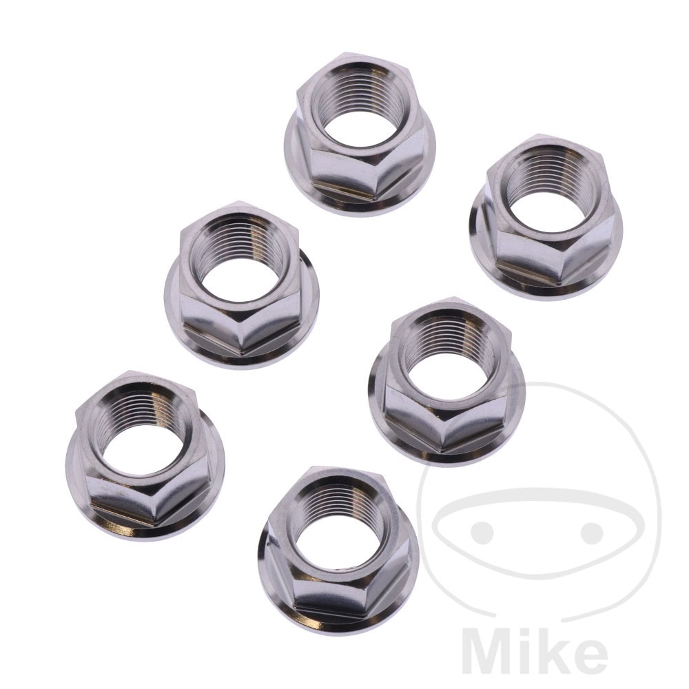 NUT REAR SPROCKET KIT JMP BOLT M12X1.25MM STAINLESS STEEL A4 NextPart.dk Reservedele Motorcykler touring Sport Racing Atv Oliefilter Luftfilter Bremseklodser Bremseskive Tændrør Kædekit Dæk NUT REAR SPROCKET KIT JMP BOLT M12X1.25MM STAINLESS STEEL A4