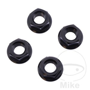 NUT REAR SPROCKET KIT JMP BOLT M10X1.5MM STAINLESS STEEL A4 BLACK NextPart.dk Reservedele Motorcykler touring Sport Racing Atv Oliefilter Luftfilter Bremseklodser Bremseskive Tændrør Kædekit Dæk NUT REAR SPROCKET KIT JMP BOLT M10X1.5MM STAINLESS STEEL A4 BLACK