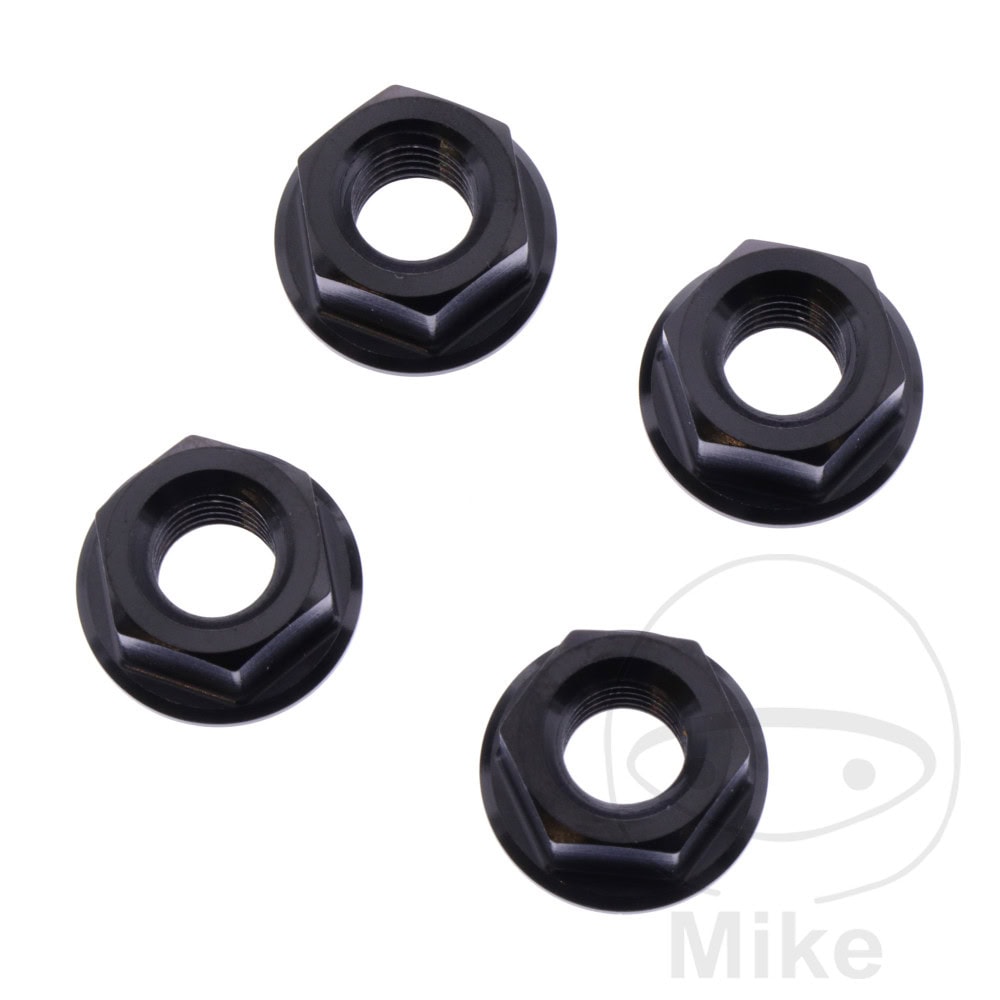 NUT REAR SPROCKET KIT JMP BOLT M8X1.25MM STAINLESS STEEL A4 BLACK NextPart.dk Reservedele Motorcykler touring Sport Racing Atv Oliefilter Luftfilter Bremseklodser Bremseskive Tændrør Kædekit Dæk NUT REAR SPROCKET KIT JMP BOLT M8X1.25MM STAINLESS STEEL A4 BLACK