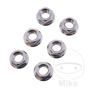 NUT REAR SPROCKET KIT JMP BOLT M10X1.25MM TITAN
