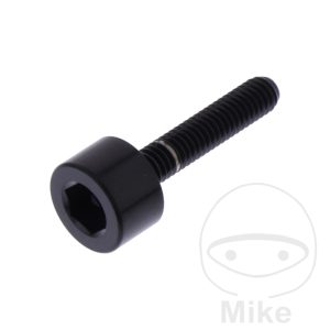 BOLT FUEL TANK CAP M4X0.7MM 20MM STAINLESS STEEL A4 BLACK