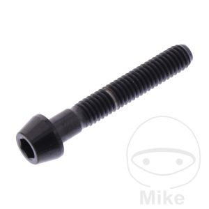 CONE HEAD BOLT M4X0.7MM 25MM TITAN BLACK
