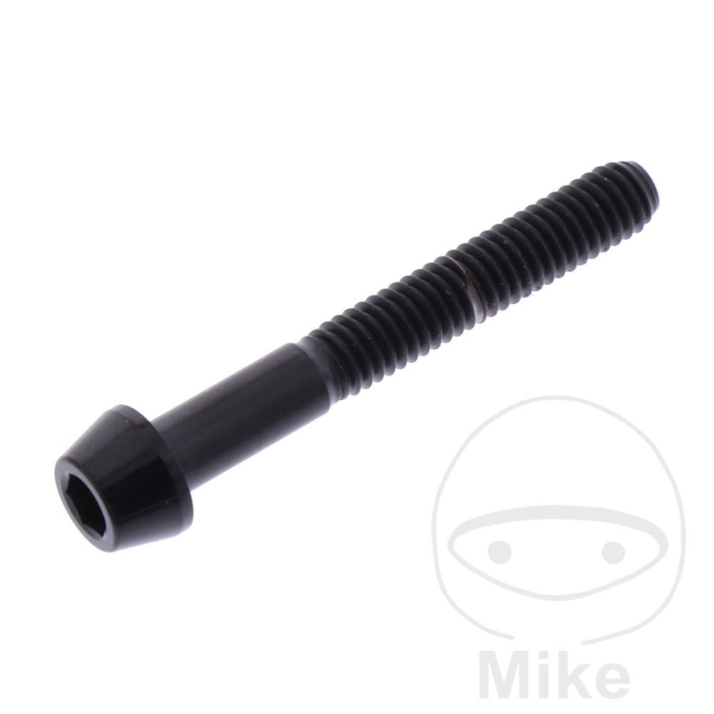 CONE HEAD BOLT M4X0.7MM 30MM TITAN BLACK NextPart.dk Reservedele Motorcykler touring Sport Racing Atv Oliefilter Luftfilter Bremseklodser Bremseskive Tændrør Kædekit Dæk CONE HEAD BOLT M4X0.7MM 30MM TITAN BLACK