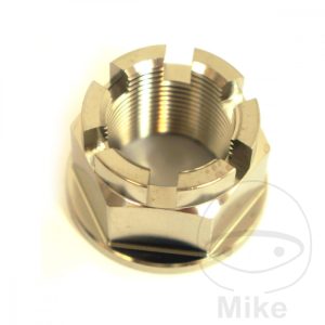 AXLE NUT M24X1.5MM STAINLESS STEEL A4