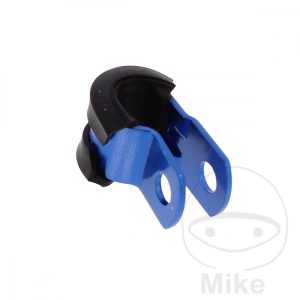 BRAKE HOSE BRACKET JMP BOLT 5MM ALUMINIUM BLUE
