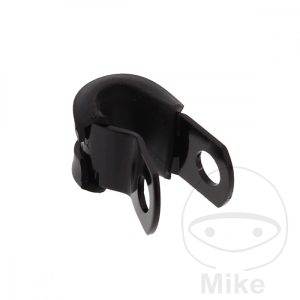 BRAKE HOSE BRACKET 6MM ALUMINIUM BLACK