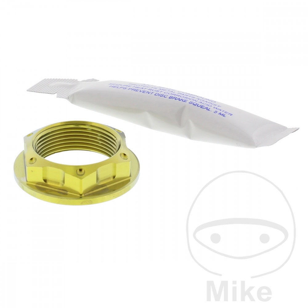 REAR WHEEL AXLE BOLT M25X1.25 30MM TITANIUM GOLD NextPart.dk Reservedele Motorcykler touring Sport Racing Atv Oliefilter Luftfilter Bremseklodser Bremseskive Tændrør Kædekit Dæk REAR WHEEL AXLE BOLT M25X1.25 30MM TITANIUM GOLD