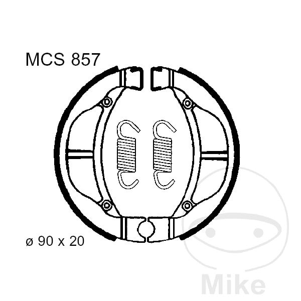 BRAKE SHOES INC SPRINGS TRW ALTN 7378532 NextPart.dk Reservedele Motorcykler touring Sport Racing Atv Oliefilter Luftfilter Bremseklodser Bremseskive Tændrør Kædekit Dæk BRAKE SHOES INC SPRINGS TRW ALTN 7378532