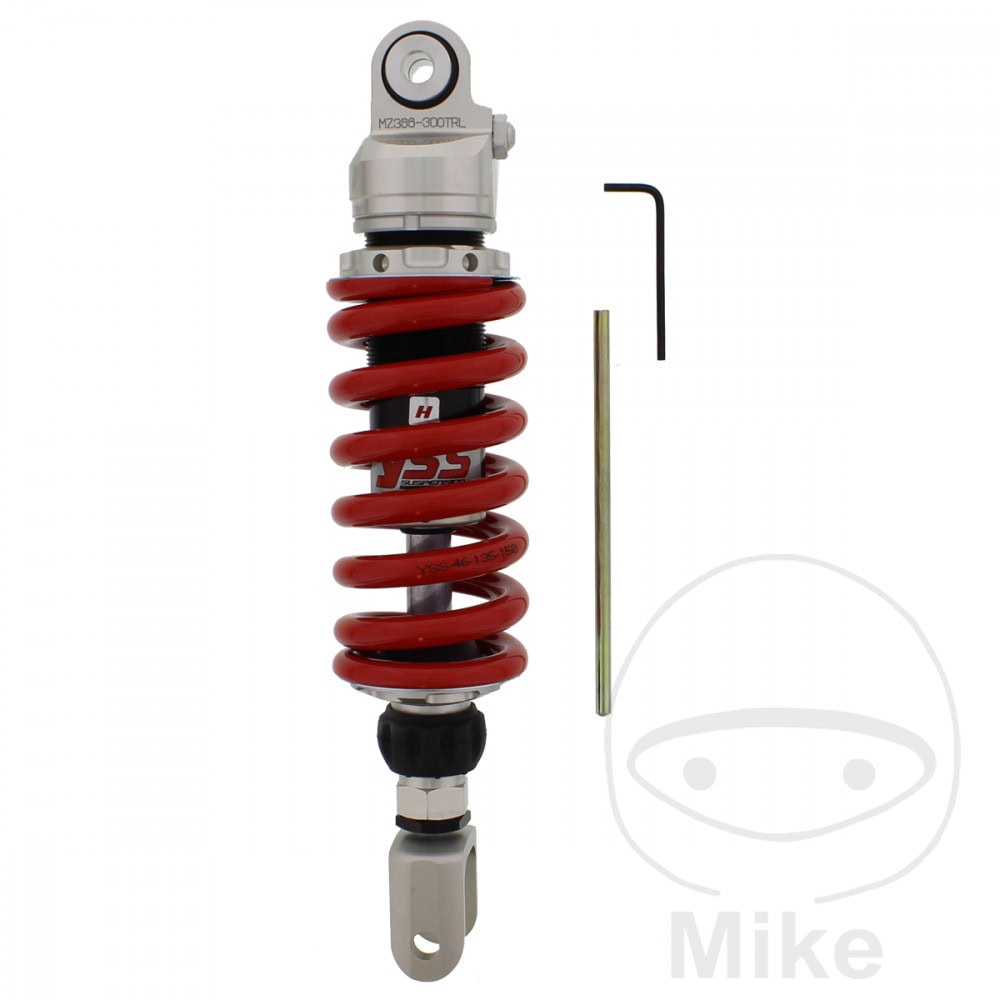 YSS SHOCK ABSORBER ADJUSTABLE MONO SHOCK NextPart.dk Reservedele Motorcykler touring Sport Racing Atv Oliefilter Luftfilter Bremseklodser Bremseskive Tændrør Kædekit Dæk YSS SHOCK ABSORBER ADJUSTABLE MONO SHOCK