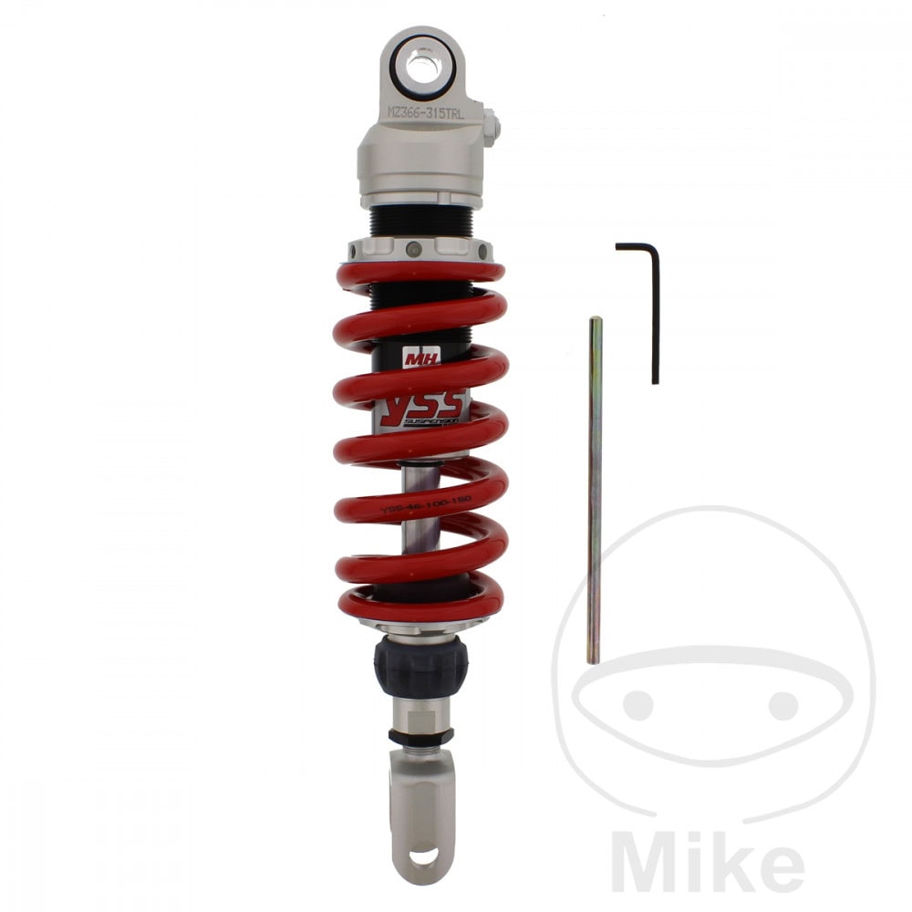 YSS SHOCK ABSORBER ADJUSTABLE MONO SHOCK NextPart.dk Reservedele Motorcykler touring Sport Racing Atv Oliefilter Luftfilter Bremseklodser Bremseskive Tændrør Kædekit Dæk YSS SHOCK ABSORBER ADJUSTABLE MONO SHOCK