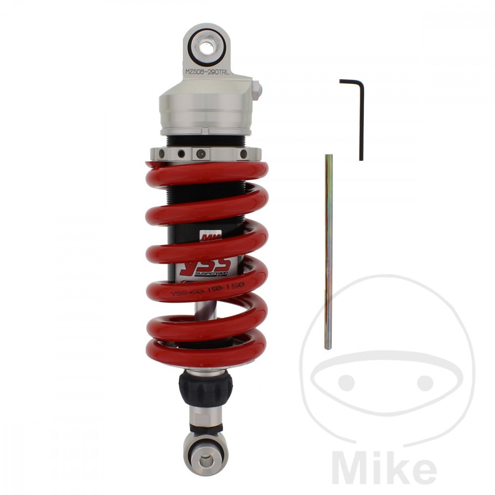 YSS SHOCK ABSORBER ADJUSTABLE MONO SHOCK NextPart.dk Reservedele Motorcykler touring Sport Racing Atv Oliefilter Luftfilter Bremseklodser Bremseskive Tændrør Kædekit Dæk YSS SHOCK ABSORBER ADJUSTABLE MONO SHOCK