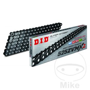 DID X-RING CHAIN BLACK/BLACK 525ZVMX2/100 OPEN CHAIN WITH RIVET LINK NextPart.dk Reservedele Motorcykler touring Sport Racing Atv Oliefilter Luftfilter Bremseklodser Bremseskive Tændrør Kædekit Dæk DID X-RING CHAIN BLACK/BLACK 525ZVMX2/100 OPEN CHAIN WITH RIVET LINK