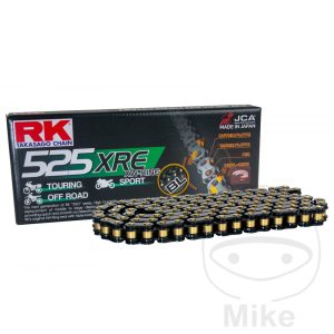 RK XW RING CHAIN BLACK 525XRE/100 OPEN CHAIN WITH RIVET LINK