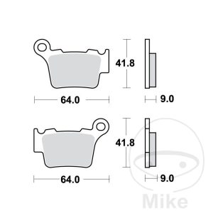 BRAKE PAD SINTER RSI TRW Alternative: 7320302 NextPart.dk Reservedele Motorcykler touring Sport Racing Atv Oliefilter Luftfilter Bremseklodser Bremseskive Tændrør Kædekit Dæk BRAKE PAD SINTER RSI TRW Alternative: 7320302