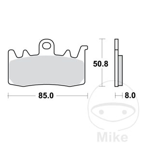BRAKE PAD CARBON CRQ TRW ALTN 7370162