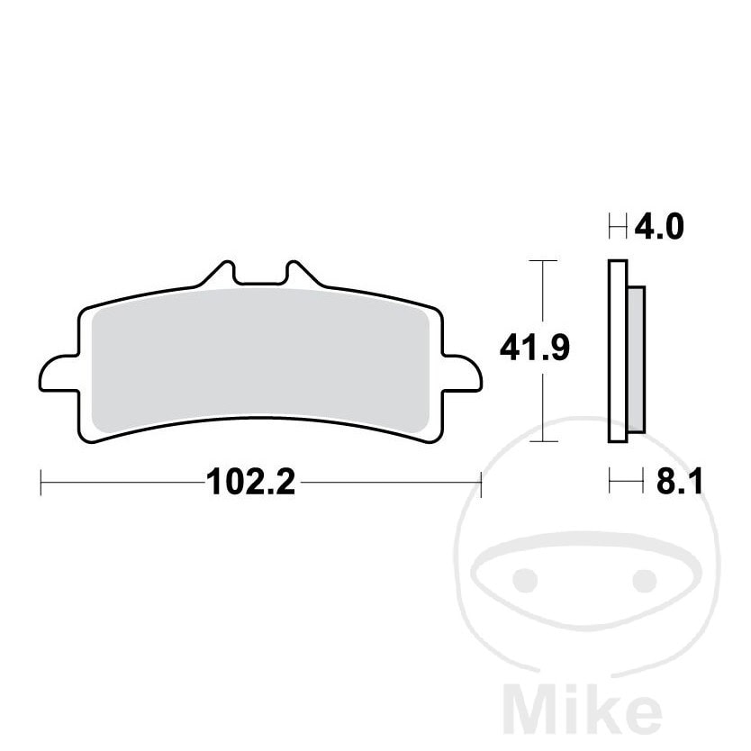 BRAKE PAD SINTER CARBON SCR TRW Alternative: 7320012 NextPart.dk Reservedele Motorcykler touring Sport Racing Atv Oliefilter Luftfilter Bremseklodser Bremseskive Tændrør Kædekit Dæk BRAKE PAD SINTER CARBON SCR TRW Alternative: 7320012