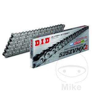 DID X-RING CHAIN 525ZVMX2/122 OPEN CHAIN WITH RIVET LINK